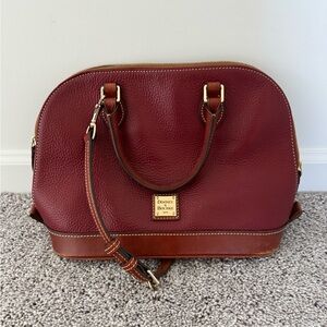 Dooney & Bourke Burgundy Crossbody Bag